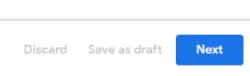 A screenshot of the Next button at the bottom right.