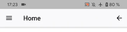 The Native Android Material Design Appbar