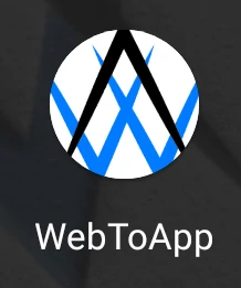 The app icon of our example app with the app-control-panel.com Logo