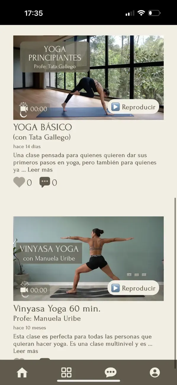 Illustration of a person looking at the Consciente app which we created from their website